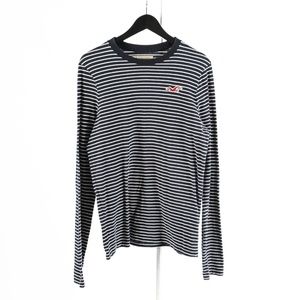 HOLLISTER – Mens Striped Sweater Shirt - Medium